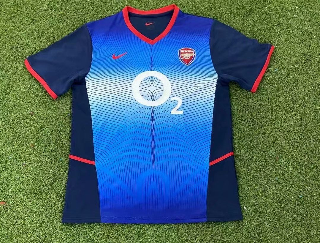 Arsenal Away Football shirt 2002/03
