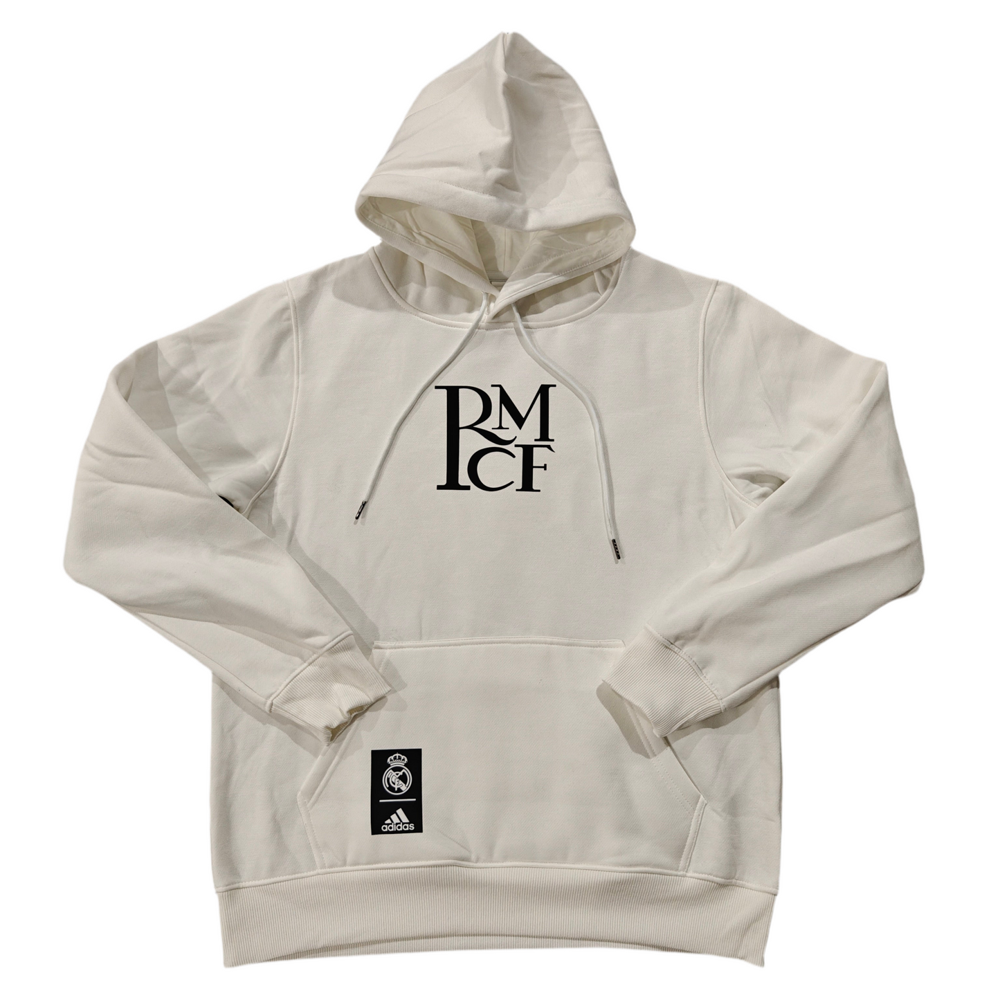 Real Madrid White Hoodie