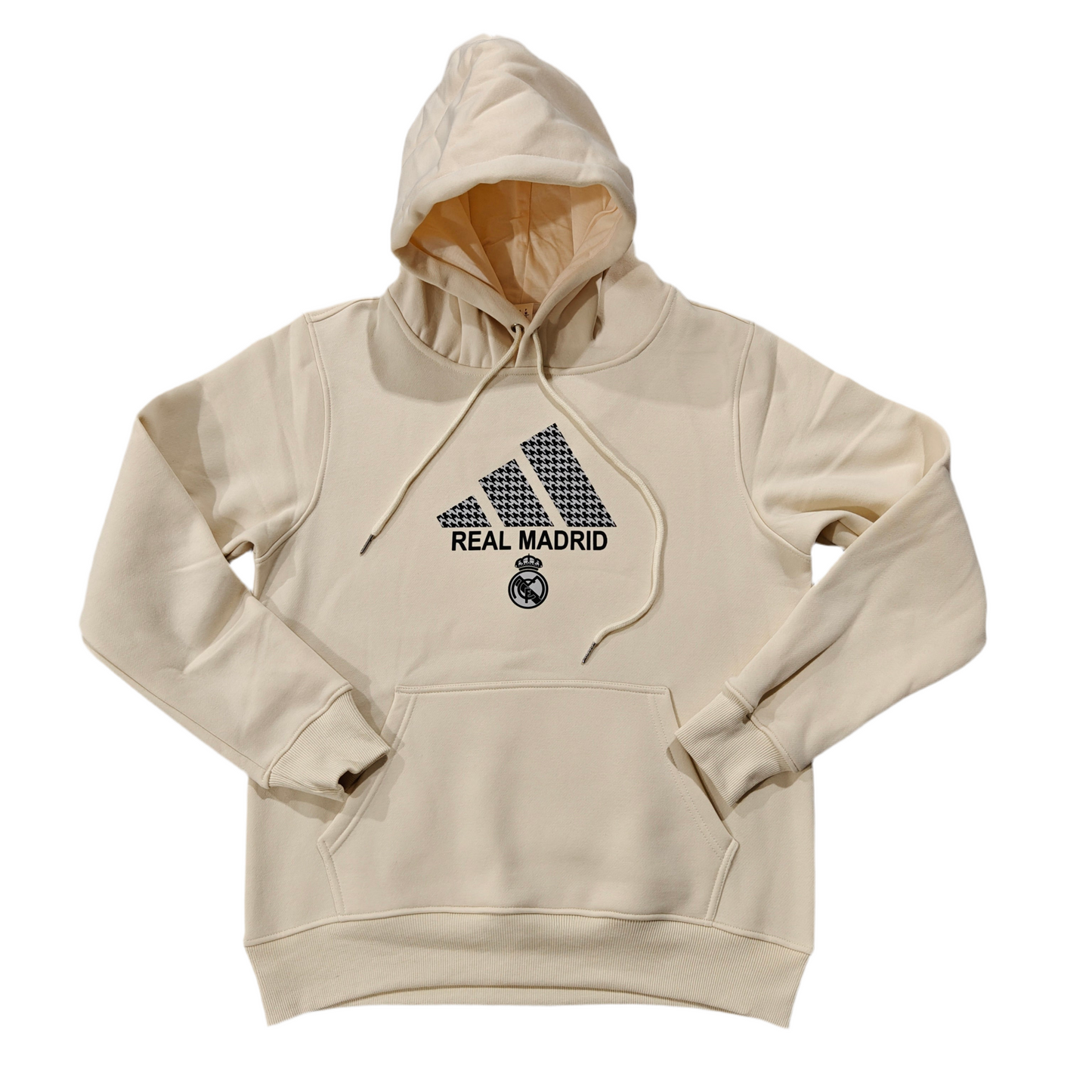Real Madrid Beige Hoodie