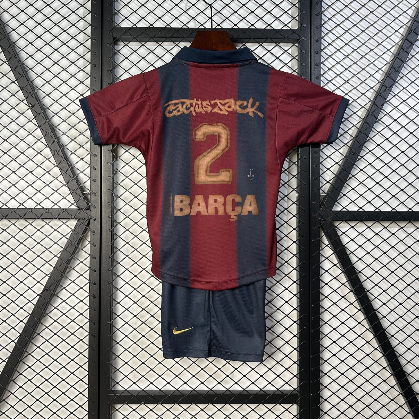 FC Barcelona Travis Scott Special kids Football shirt 2024/25
