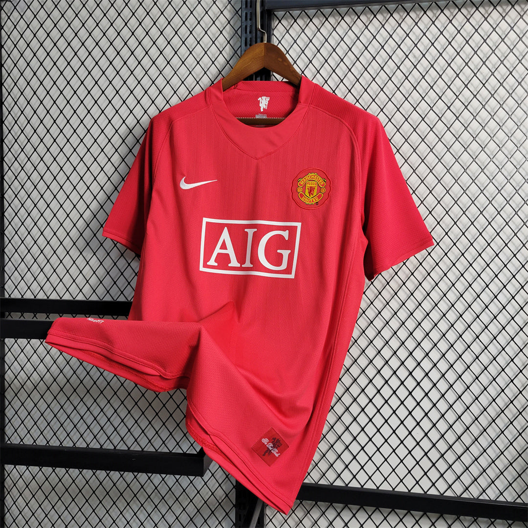 Manchester United Champions League Final Home Football shirt 2007/8