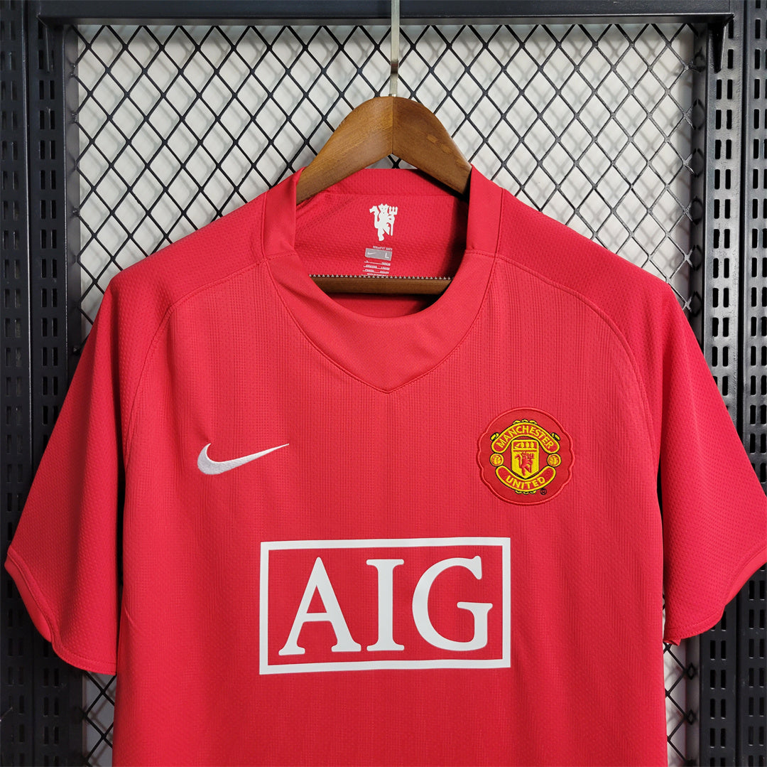 Manchester United Champions League Final Home Football shirt 2007/8
