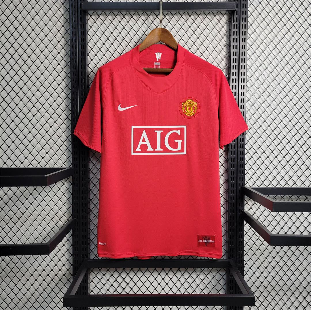 Manchester United Champions League Final Home Football shirt 2007/8