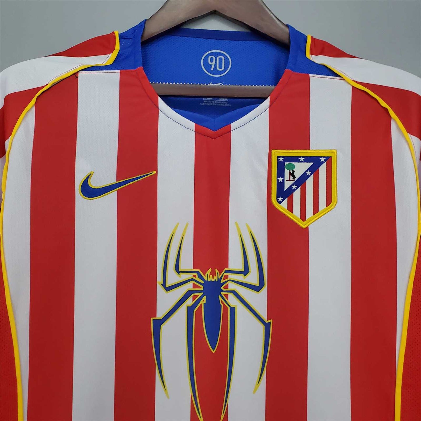 Atletico Madrid Home Spiderman Football shirt 2004/05