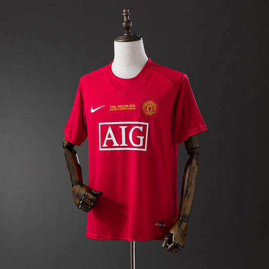 Manchester United Champions League Final Home Football shirt 2007/8