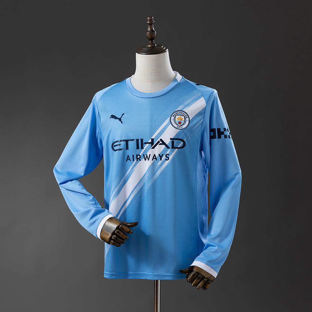 Manchester City Home Football Long sleeve shirt 2025/26