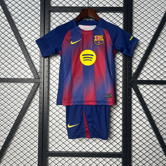 FC Barcelona Home kids Football shirt 2025/26