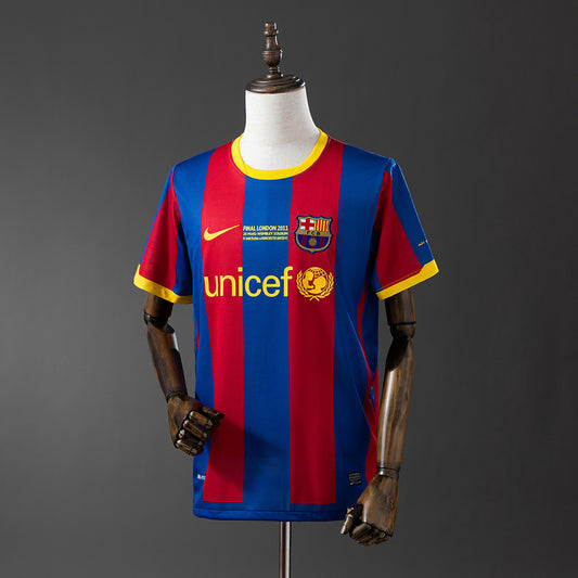 FC Barcelona Home Champions League Final Football shirt 2010/11