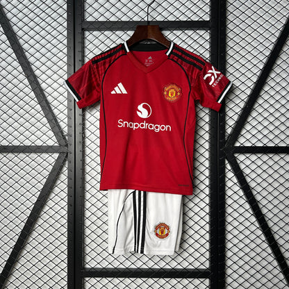 Manchester United Home kids Football shirt 2025/26