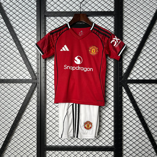 Manchester United Home kids Football shirt 2025/26