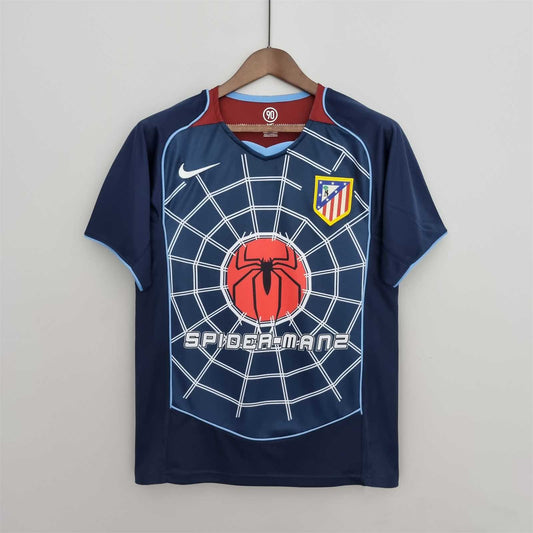 Atletico Madrid Away Spiderman Football shirt 2004/05