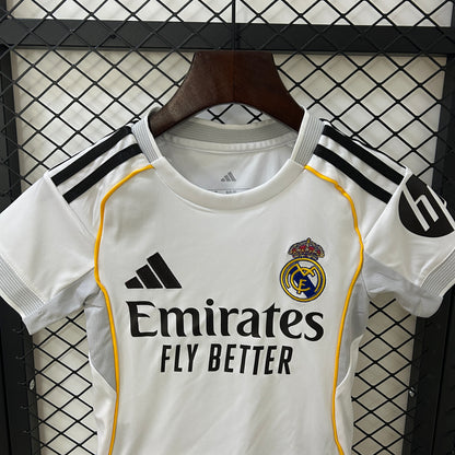 Real Madrid Home kids Football shirt 2025/26