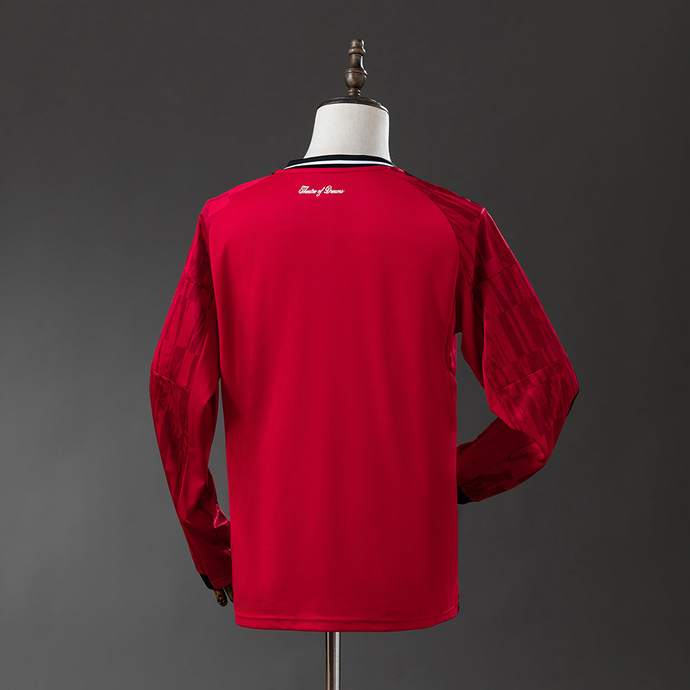 Manchester United Home Football Long sleeve shirt 2025/26