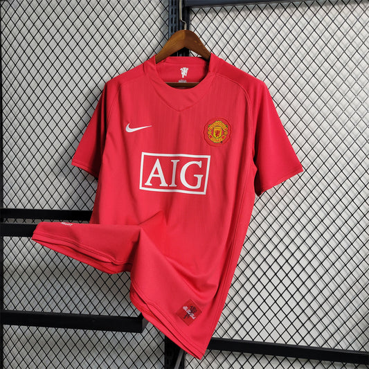 Manchester United Champions League Final Home Football shirt 2007/8