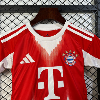 Bayern Munich Home kids Football shirt 2025/26