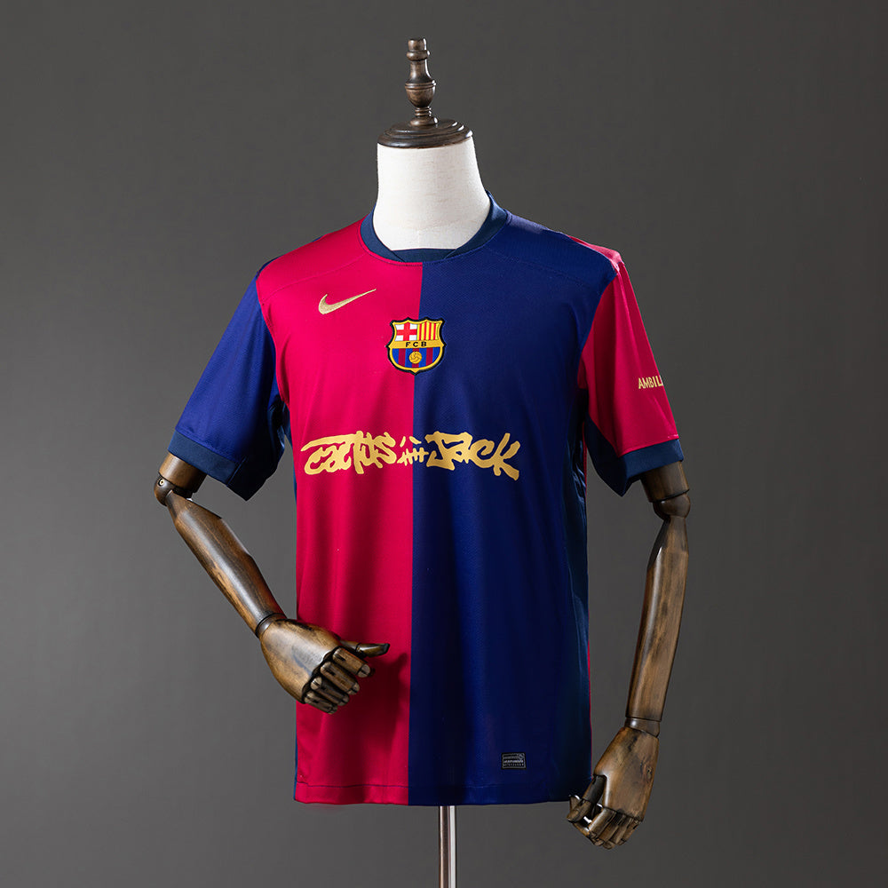 FC Barcelona Home Travis Scott Football shirt 2024/25