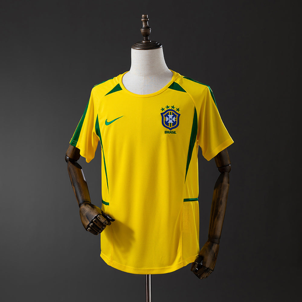 Brazil Home Football shirt 2001/02