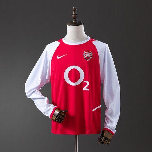 Arsenal Home Football Long sleeve shirt 2004/05