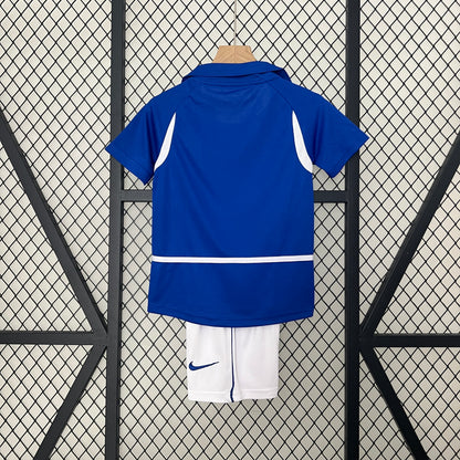 Brazil Away kids Football shirt 2002