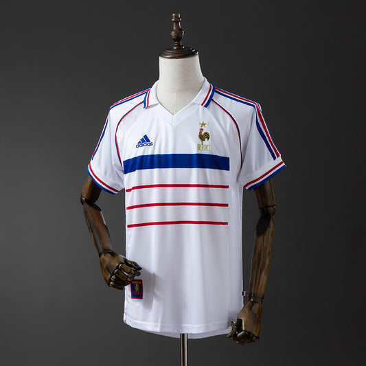 France Away Football shirt 1998
