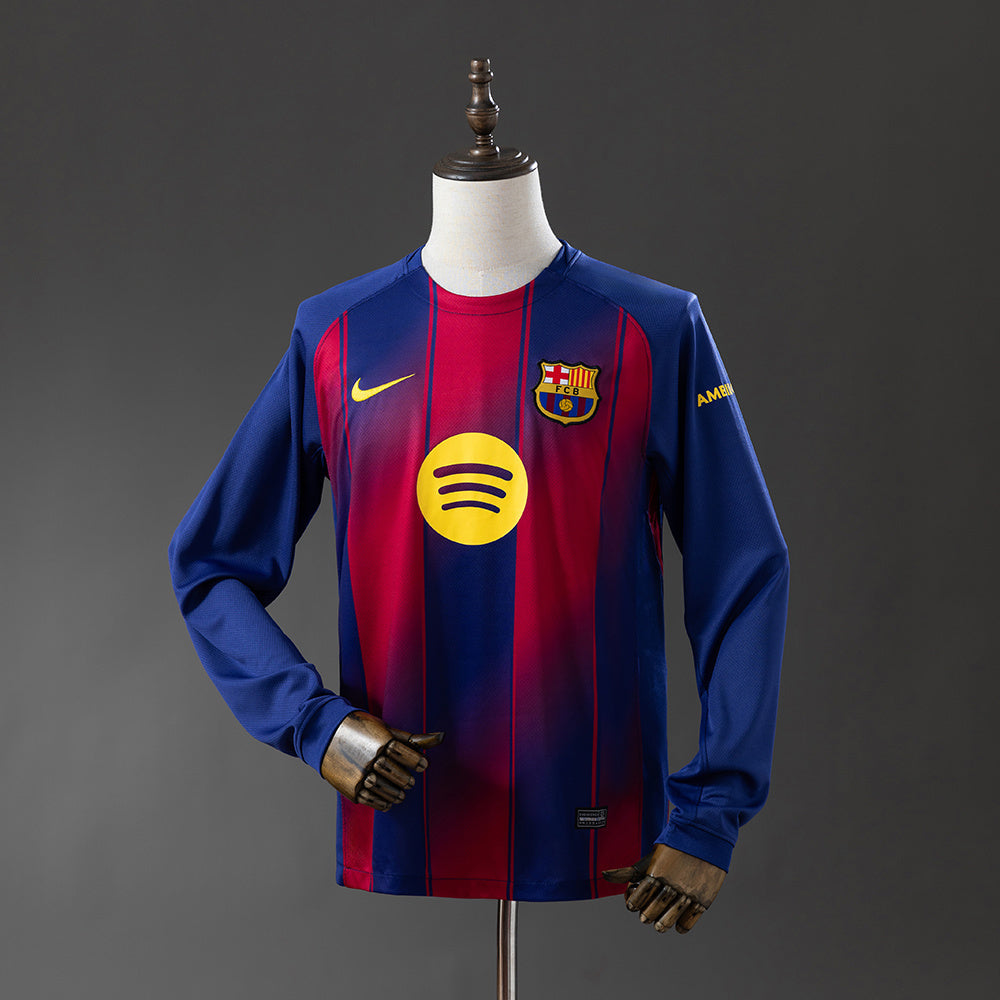 FC Barcelona Home Football Long sleeve shirt 2025/26