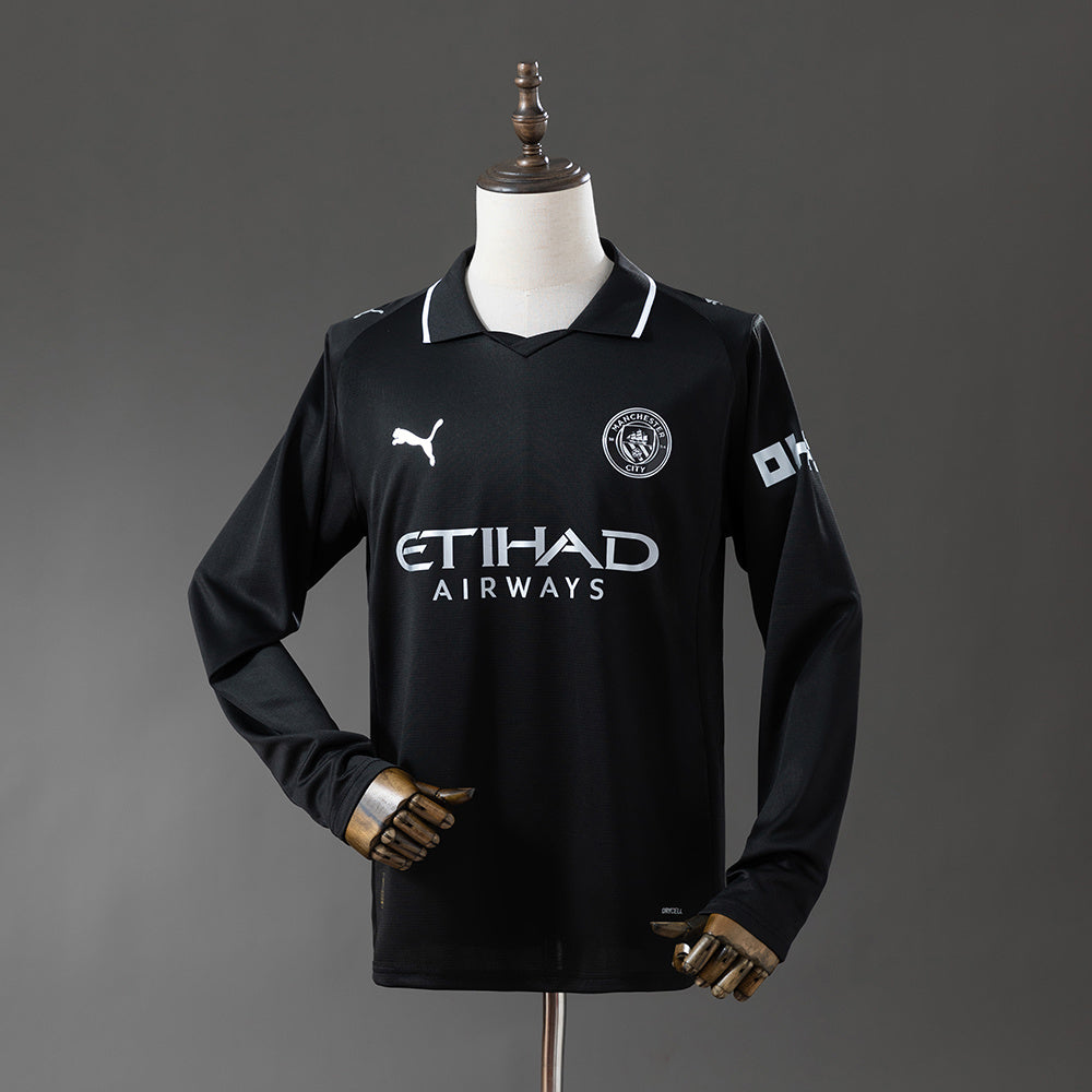 Manchester City Away Football Long sleeve shirt 2025/26