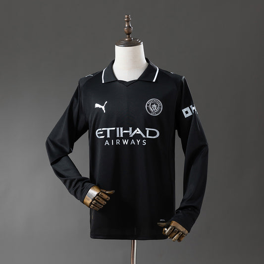 Manchester City Away Football Long sleeve shirt 2025/26