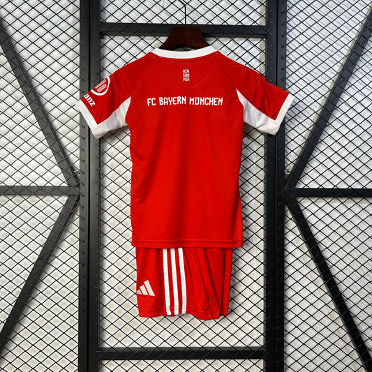 Bayern Munich Home kids Football shirt 2025/26