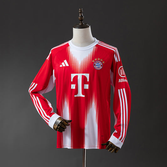 Bayern Munich Home Football Long sleeve shirt 2025/26