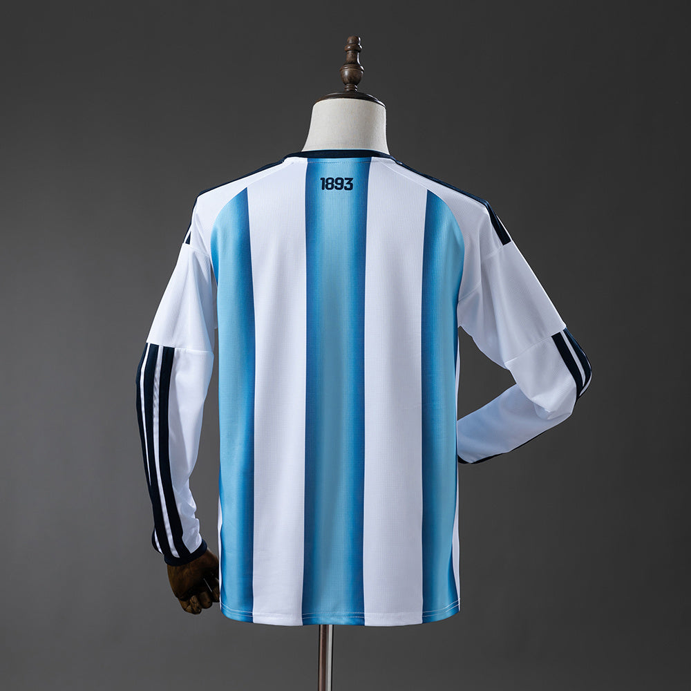 Argentina Home Football Long sleeve shirt World Cup 2026